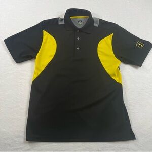 Black and Yellow Men's Polo Shirt by Pro Series PGA Tour size Small